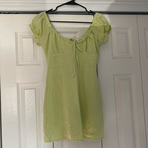 Light green minidress